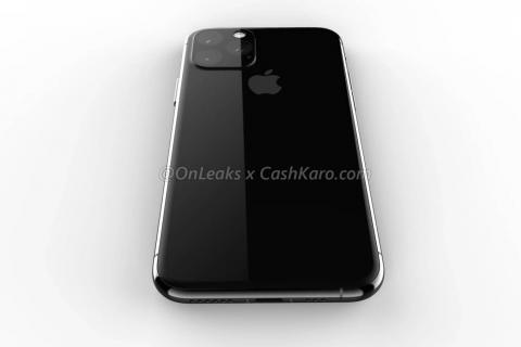 Hình ảnh iPhone 2019 màn hình lớn, 3 camera xuất hiện