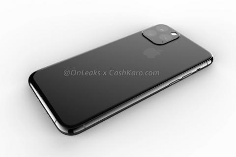 Hình ảnh iPhone 2019 màn hình lớn, 3 camera xuất hiện